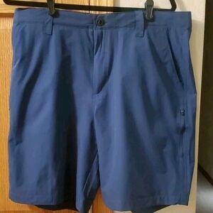 NWT Orvis Men's Tech Stretch Shorts Size 36 Blue Golf Comfort